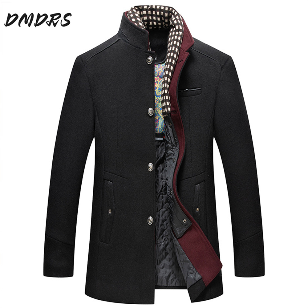 Wool Scarf Men - Hoge Kwaliteit Herfst Winter Heren Business