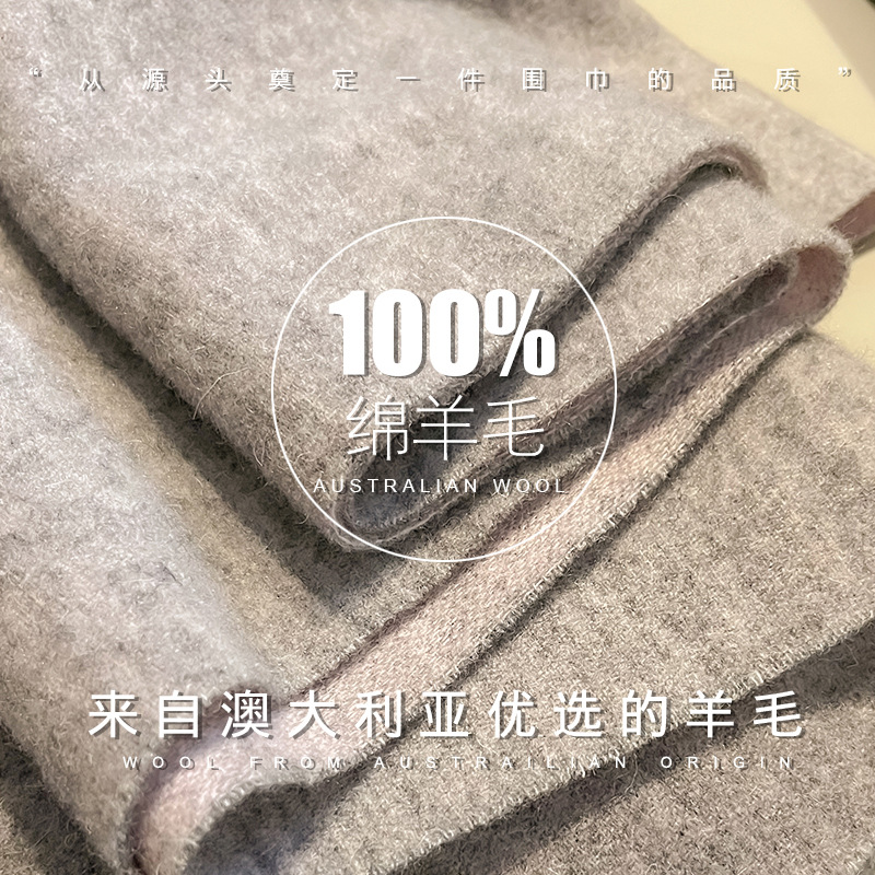 Nieuwe 100% wollen sjaal voor  - Wool Scarf Men recensie en prijs