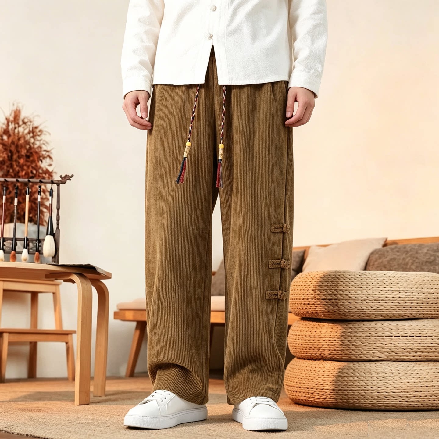 Broeken voor mannen, gloednieu - Corduroy Pant Warm recensie en prijs